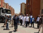 محافظ القاهرة يقود حملة لليوم الثالث لإعادة الانضباط لمدينة معا بالسلام