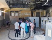 ارتفاع منسوب المياه في مصرف زهرة بسبب عطل كهربائي.. والمحافظة تدفع بدائل لتشغيل المحطة