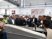 4 وزراء يتفقدون مصانع شركة النصر للسيارات