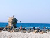 ملتقى العشاق والذوق الرفيع.. شاطئ الغرام أيقونة مصيف مطروح