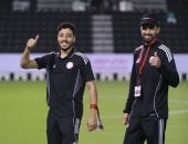 أكرم توفيق احتياطيا فى مباراة الشمال ضد الريان