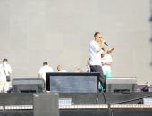 مسرح UArena يستعد لاستقبال حفل ويجز بعد قليل فى مهرجان العلمين
