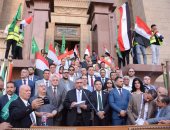 توافد الوفديين بضريح سعد زغلول قبل بدء الاحتفالية بذكرى رحيل زعماء الحزب التاريخيين.. صور