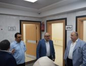 رئيس هيئة التأمين الصحى يتفقد مستشفى النصر بحلوان لمتابعة جودة الخدمات