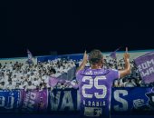 رامي ربيعة يحتفل بفوز العين المثير على دبا في الدوري الإماراتي.. صور