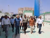 إطلاق التشغيل التجريبى لمحطتى صرف البرمبل وصول فى أطفيح ضمن حياة كريمة