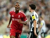 ليفربول يتقدم على نيوكاسل يونايتد 1-0 فى الشوط الأول بمشاركة محمد صلاح