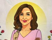 "مليون سلامة يا صوت مصر".. عودة أنغام بعد رحلة علاجية في كاريكاتير اليوم السابع