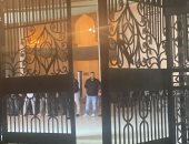 جميل سعيد وشيرين سليمان أول الحضور فى عزاء هانى المهدى