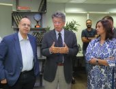 طارق نور يزور اليوم السابع ويؤكد: "المتحدة" تفتح مجالات واسعة لحرية الرأى والتعبير