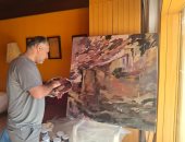 تجليات الإبداع بين المكان والخيال فى ملتقى دهب العربى الأول للرسم والتصوير