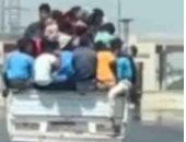 اعتلاء خطر على الطرق فى الشرقية.. الداخلية تضبط مرتكبى واقعة "ربع النقل"