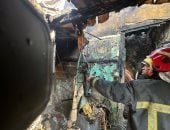 شهود عيان يكشفون ملابسات اشتعال حريق بشقة وإصابة طفلين فى الجيزة