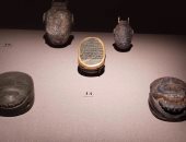 مقتنيات المتحف المصرى.. جعارين فرعونية من الأسرة الحادية والعشرين