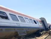 السكة الحديد تواصل إصلاح آثار حادث قطار مطروح