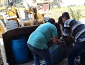 ضبط 4 أطنان أسماك سلفر وسردين غير صالح للإستخدام الآدمي بكفر الشيخ.. صور