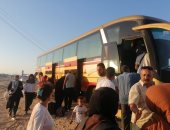 تسيير 14 أتوبيسًا لنقل ركاب قطار مطروح للقاهرة والإسكندرية بعد الحادث