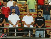 محمد عبد المنعم وإمام عاشور يدعمان الأهلى أمام بيراميدز من مدرجات استاد السلام.. صور 
