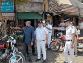 ضبط ومصادرة 110 مخالفات فى حملة لشرطة المرافق وحى غرب سوهاج