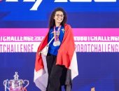 نابغة الروبوتات فى حوار مع اليوم السابع..عمرى 16 عاما وفزت بـ3 ميداليات فى بطولة الروبوت العالمية بالصين.. بابا وماما أكبر داعمين لى وكنت فى غاية الفخر عند رفع علم مصر وحلمى الأكبر مقابلة الرئيس السيسى