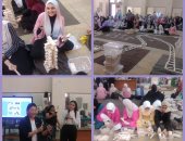 التربية للطفولة المبكرة بجامعة القاهرة تنظم ورشة عمل لطلاب برنامج معلمى الحضانة