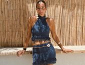 أمينة خليل تبرز إطلالاتها فى الأيام الأخيرة من الصيف.. صور