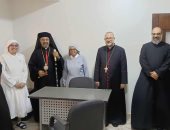 بطريرك الأقباط الكاثوليك يزور كنيسة القديسة تريزا بديروط