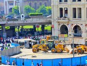 تطوير ميدان رمسيس.. مشاهد توثيقية قبل وبعد إخلاء الباعة الجائلين ونقل موقف الأقاليم