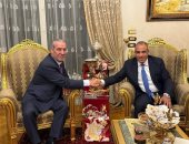 وزير‎ الخارجية يبحث مع نائب رئيس فلسطين وقف الحرب على غزة