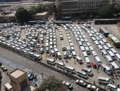 نقل موقف الأقاليم بميدان رمسيس إلى موقف أحمد حلمى.. صور