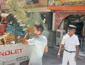 ضبط ومصادرة 194 مخالفة فى حملة لشرطة المرافق وحى شرق سوهاج