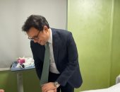 وزير الثقافة يزور المايسترو سليم سحاب للاطمئنان على حالته الصحية