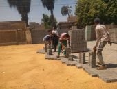 محافظ الجيزة يعلن رفع كفاءة ورصف 120 شارعًا فى البدرشين بـ"الإنترلوك"