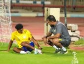 محمد خطارى يتعافى من إصابة السمانة ويعود لتدريبات الإسماعيلي