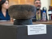 اكتشاف وعاء خزفى نادر من القرن الخامس عشر فى جزر الكنارى