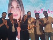 جنات تحتفل بنجاح "ألوم على مين" بحضور صناع الألبوم