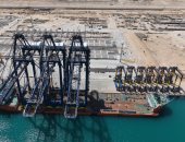 أضخم الأوناش تنضم لأرصفة ميناء السخنة.. اعرف التفاصيل