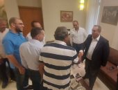 اجتماع تنسيقي مع ممثلي الجالية المصرية فى بوركينا فاسو لترتيب حضور مباراة الغد