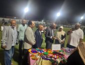 مراكز شباب أسوان تحتضن المشروعات الصغيرة والحرف اليدوية.. صور