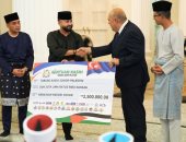 ماليزيا تدعم فلسطين بمساعدات إنسانية بعد فوزها وديا 1-0 ..صور