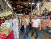 محافظ الجيزة يتفقد التجهيزات النهائية لمعرض أهلًا مدارس بحى الدقى