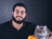 طالب طب بيطرى كفر الشيخ يصمم سلسلة ذكية تتابع الحالة الحصية للحيوانات الأليفة