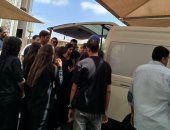 طارق الجنايني ومحمد الكيلاني وأبو الروس يشاركون في تشييع جثمان عمرو ستين 