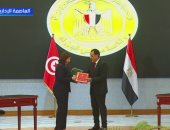 رئيسا وزراء مصر وتونس يشهدان توقيع عدد من الاتفاقيات .. صور