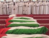 تشييع شهداء العملية الإسرائيلية الفاشلة فى الدوحة بحضور أمير قطر