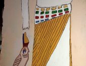 محافظ الغربية: جدارية ”مقصورة الآلهة” بسمنود تروى تاريخ مدينة مع الهوية البصرية