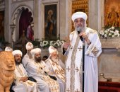 البابا تواضروس الثانى يترأس قداس عيد النيروز ويهنئ الأقباط بالعام القبطى الجديد 