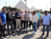 محافظ الجيزة: تجهيزات حضارية تليق بعظمة المتحف المصرى الكبير