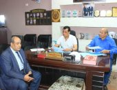 مدير تعليم سوهاج يترأس لجنة المقابلات الشخصية لاختبار الموجهين