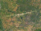 العواصف تترك علامة بطول 120 ميلاً في ألبرتا يمكن رؤيتها من الفضاء 